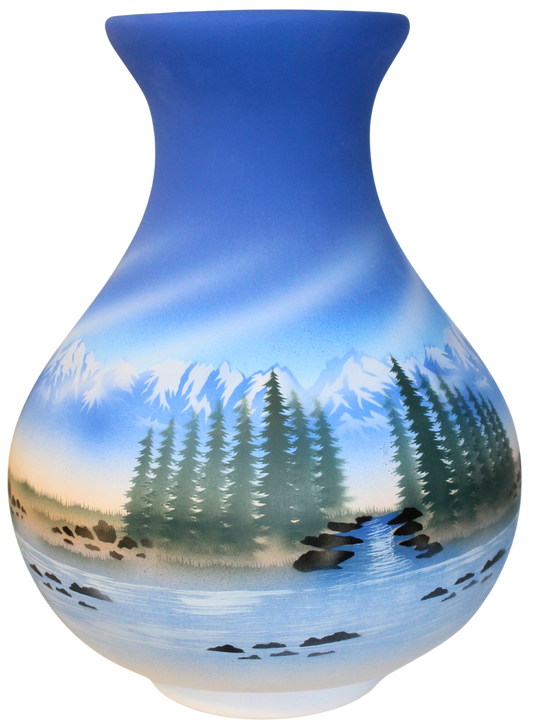 HR136 High Rockies 10 1/2 x 14 1/2 Vase