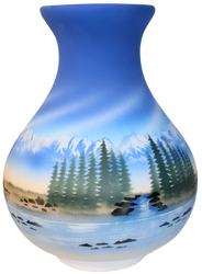 HR136 High Rockies 10 1/2 x 14 1/2 Vase