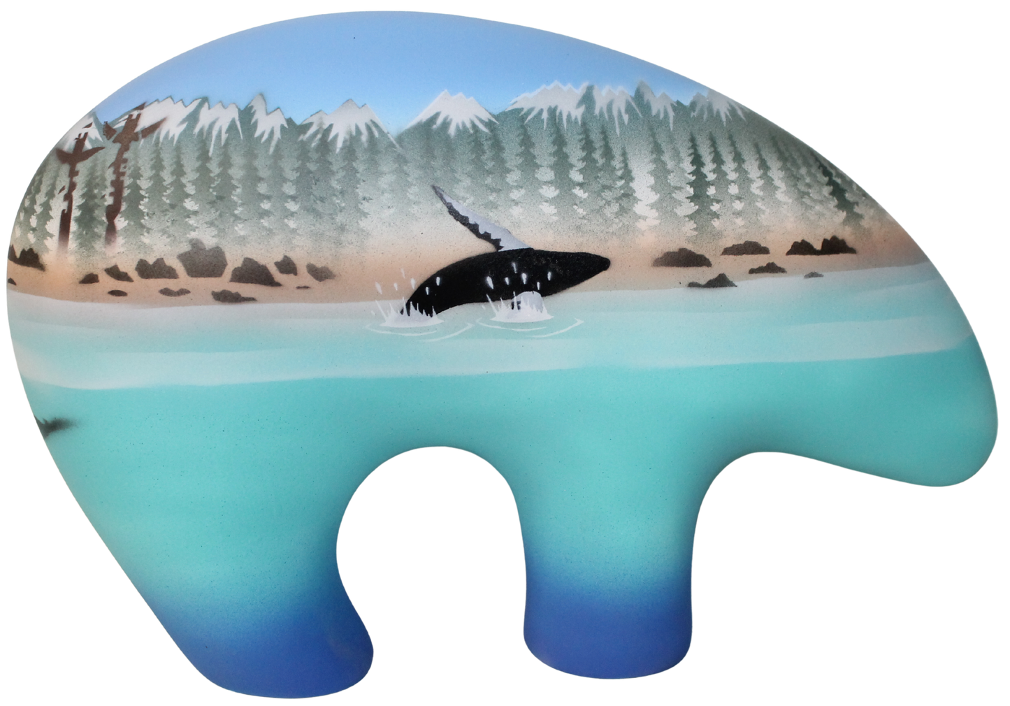 HW107 Humpback Whales 12 Large Bear