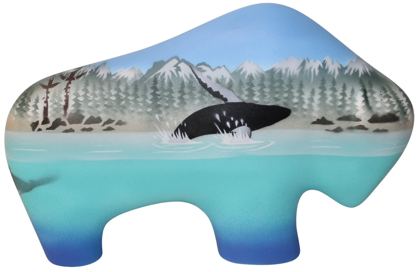 HW157 Humpback Whales 12 Big Buffalo