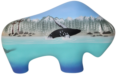 HW157 Humpback Whales 12 Big Buffalo