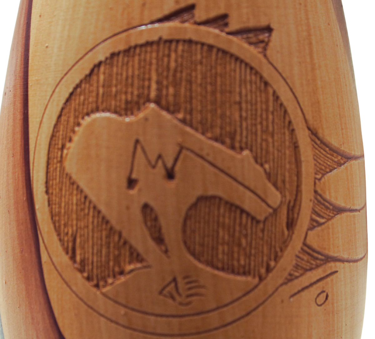 Dwayne Blackhorse Wood Look Pottery - PP I