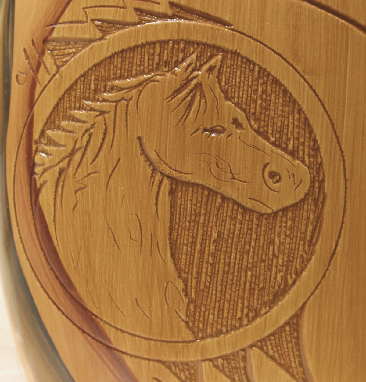 Dwayne Blackhorse Wood Look Pottery - PP C