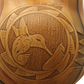 Dwayne Blackhorse Wood Look Pottery - PP L