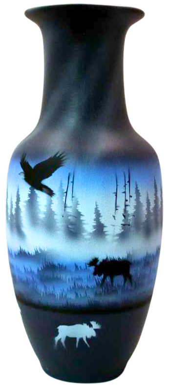 MMC3 Mountain Magic 6 x 14 Totem Vase