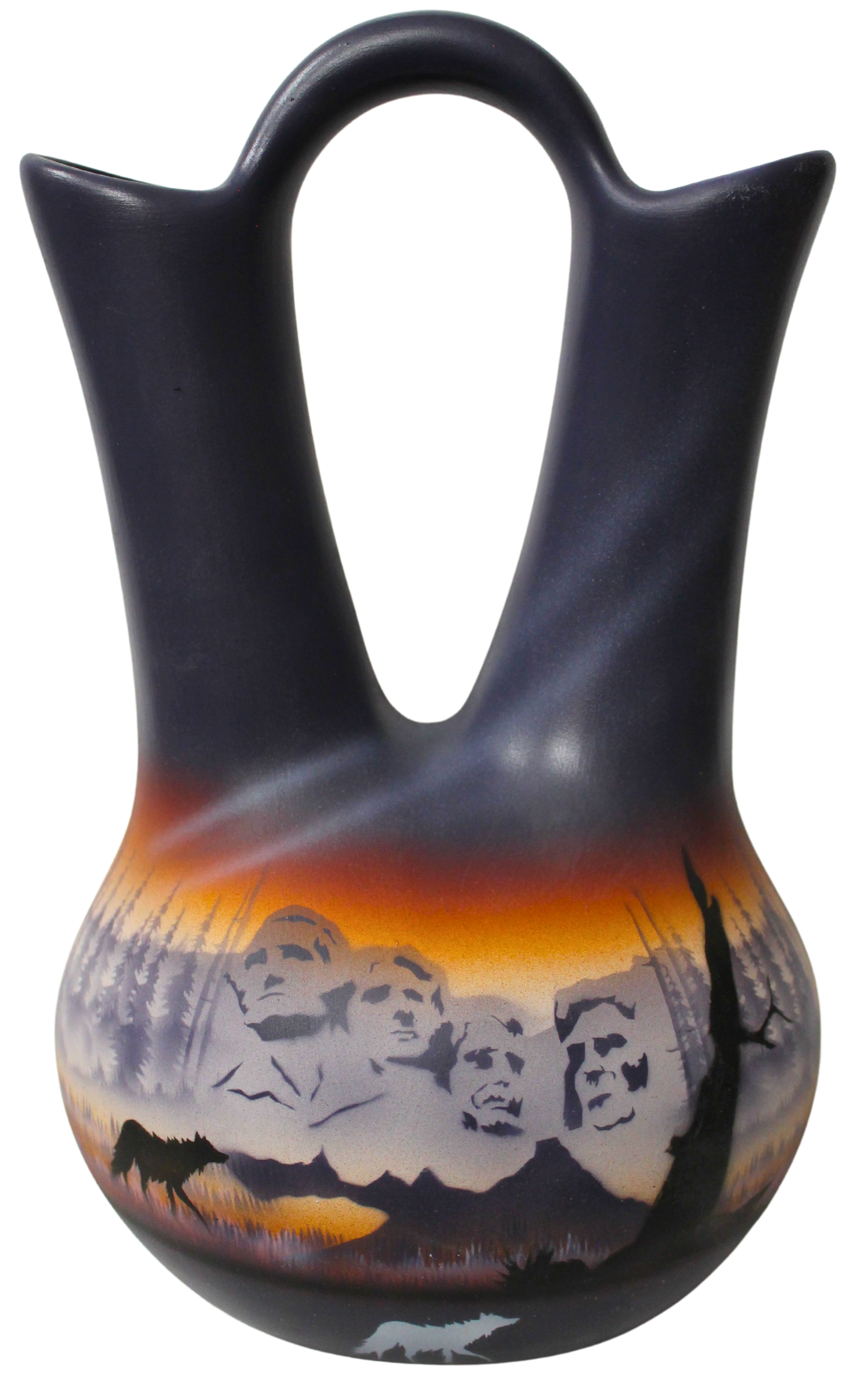 MRC7 Mount Rushmore 7 1/2 x 12 Wedding Vase