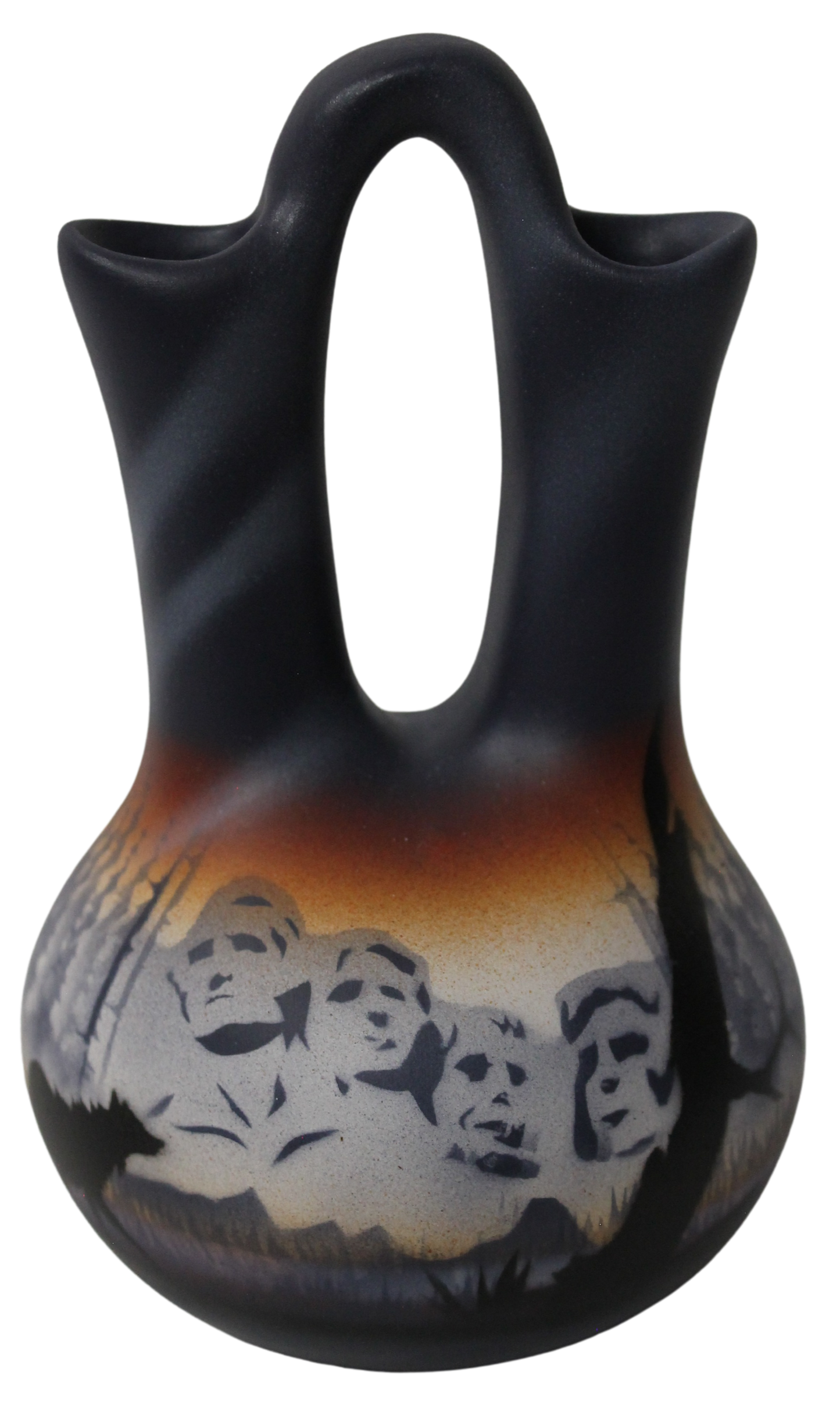 MRM7 Mount Rushmore 4 1/2 x 7 Wedding Vase