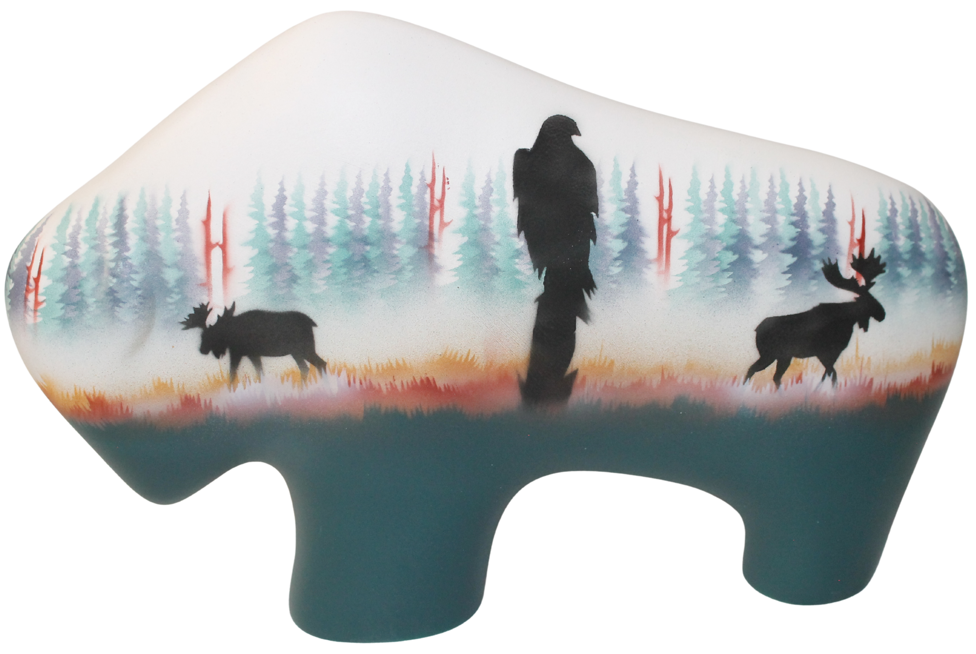 MSBB Morning Mist -Moose 12" Big Buffalo