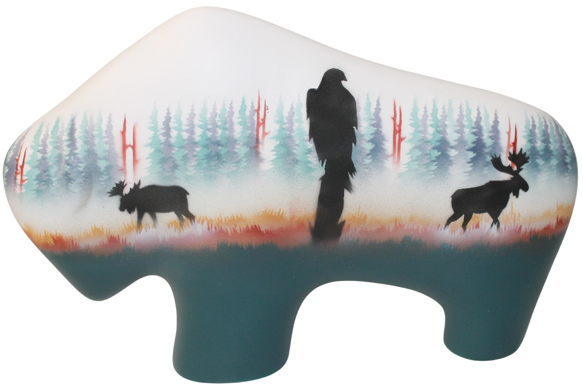 MSBB Morning Mist -Moose 12" Big Buffalo