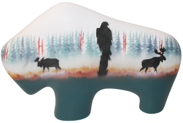 MSBB Morning Mist -Moose 12" Big Buffalo