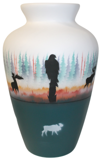 Moose Themed Pottery