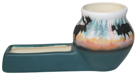 MSDC Morning Mist -Moose 7 1/2 x 3 1/2 Desk Caddy