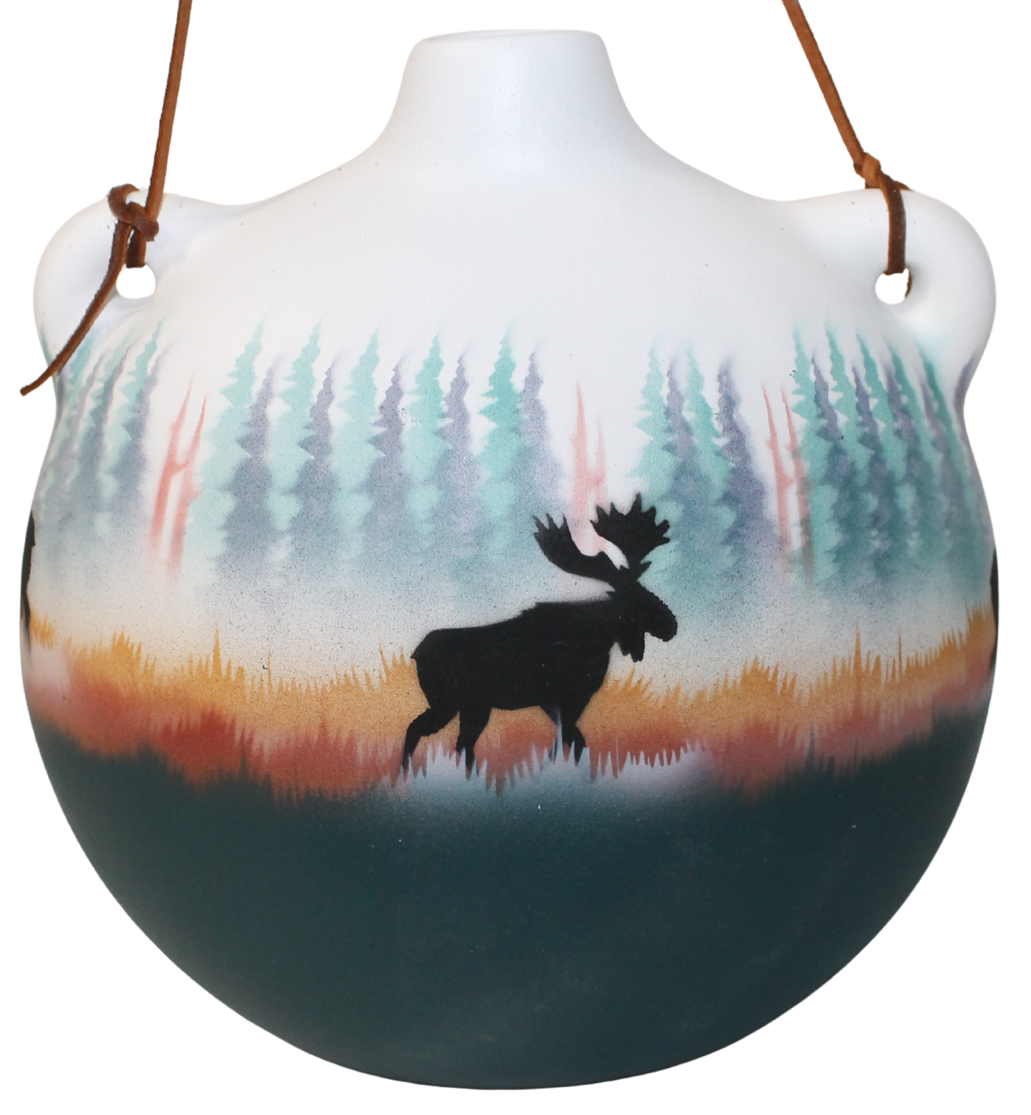 MSL4 Morning Mist -Moose 7 1/2 x 7 1/2 Canteen
