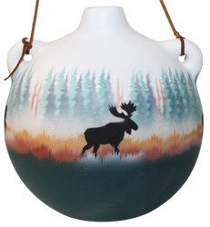 MSL4 Morning Mist -Moose 7 1/2 x 7 1/2 Canteen