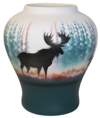Moose Themed Pottery