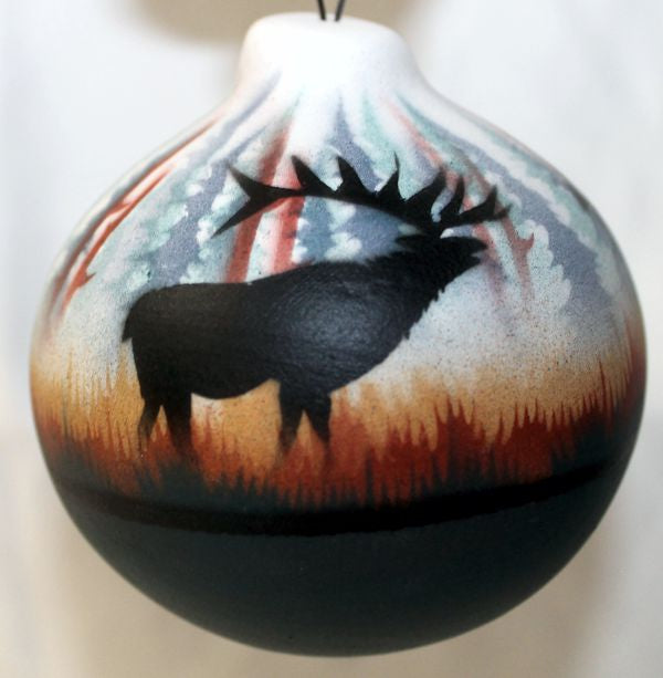 MTOR Morning Mist -Elk Ornament