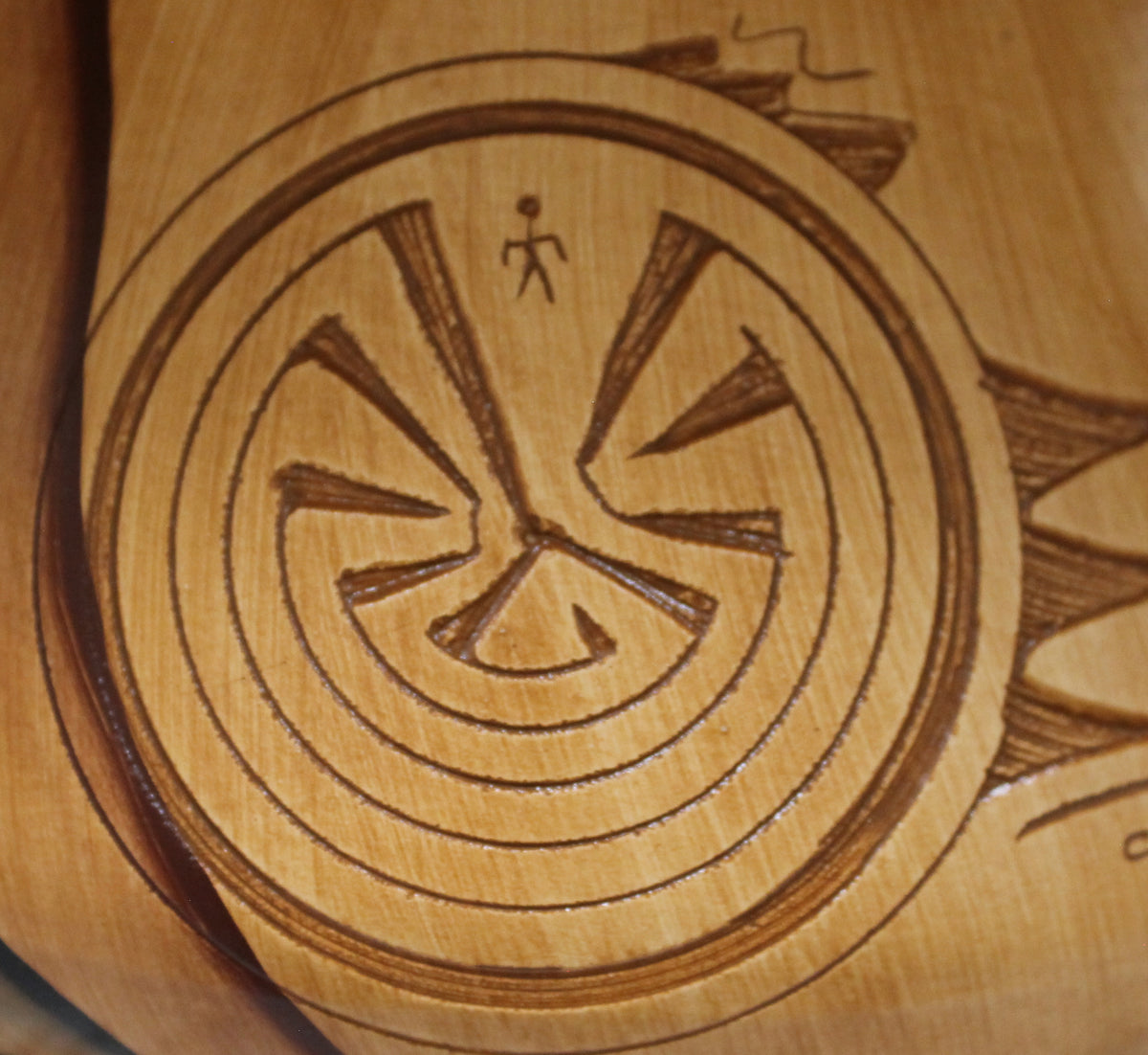 Dwayne Blackhorse Wood Look Pottery - PP I