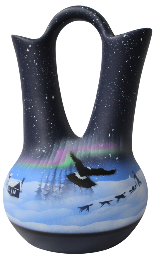 NLC7 Northern Lights  7 1/2 x 12 Wedding Vase