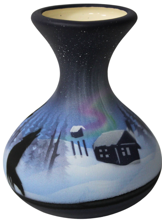 NLS5 Northern Lights  4 x 5 Bud Vase