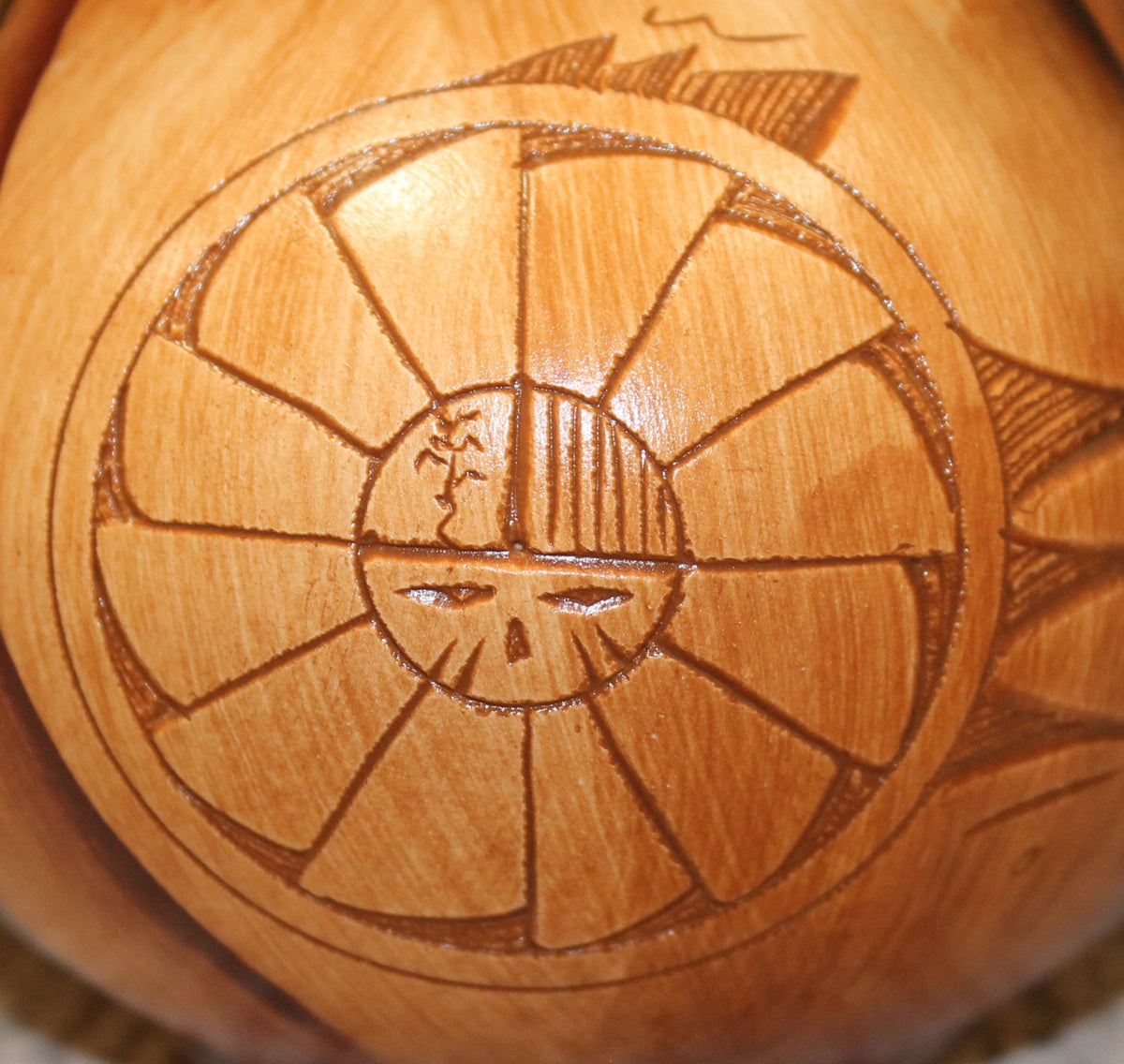 Dwayne Blackhorse Wood Look Pottery - PP C