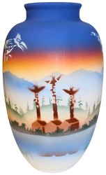 TS033 Totem Spirit 6 x 10 Ginger Jar