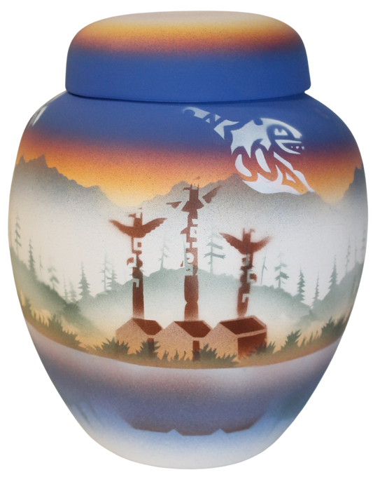 TS090 Totem Spirit 6 1/2 x 7 1/2 JTS w/Lid