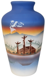 TS096 Totem Spirit 8 x 14 Vase