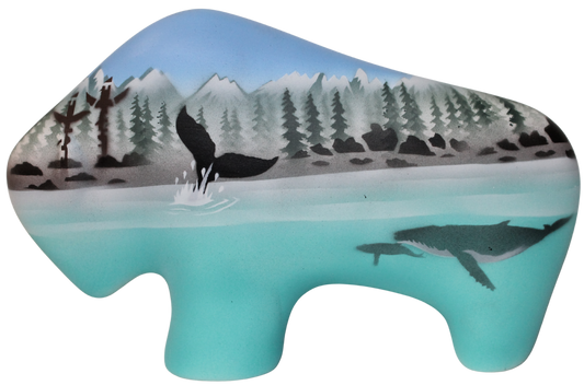 HW155 Humpback Whales 9 Medium Buffalo