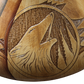 Dwayne Blackhorse Wood Look Pottery - PP N