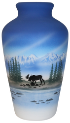 AR096 Alaska Range 8 x 14 Vase