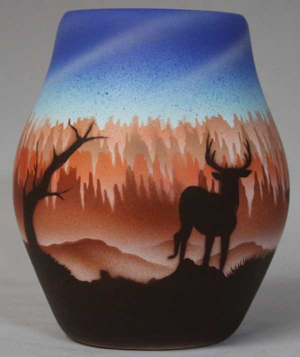BC021 Bryce Canyon 4 1/2 x 5 1/2 Vase
