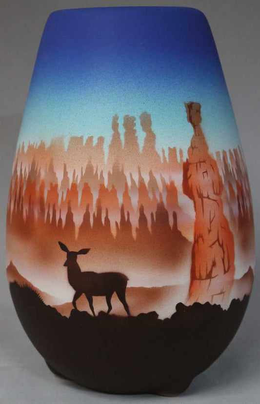 BC091 Bryce Canyon 6 x 8 1/2 Vase
