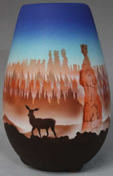 BC091 Bryce Canyon 6 x 8 1/2 Vase