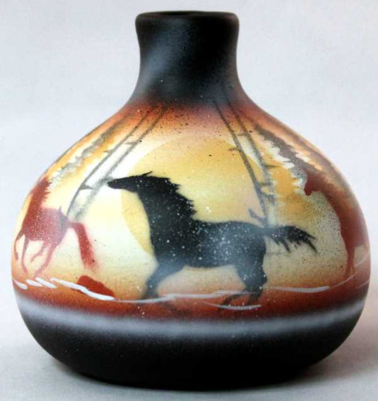 BFB4 Born Free Horses Mini Pot