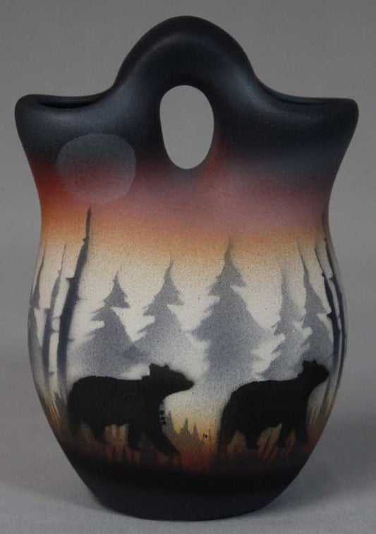 BVB7 Bear Valley  3 x 4 Wedding Vase