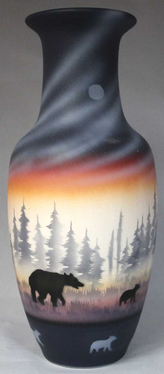 BVC3 Bear Valley 6 x 14 Totem Vase