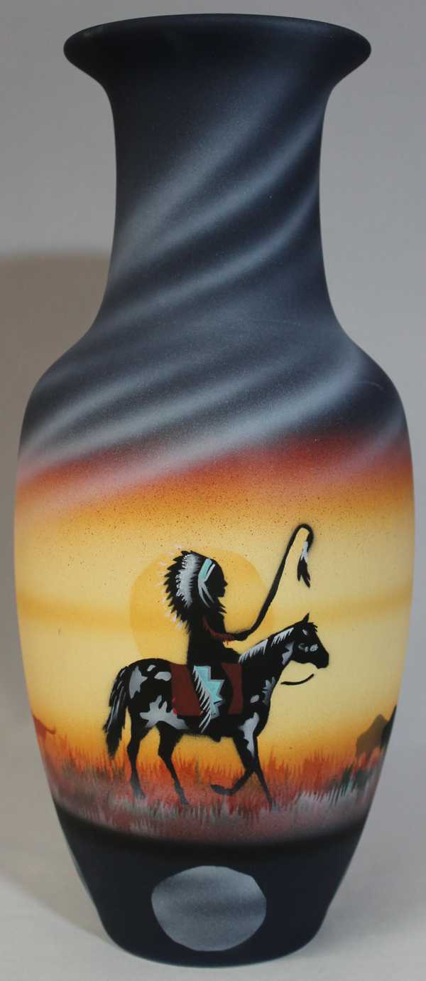CHC3 Proud Chief 6 x 14 Totem Vase