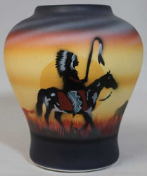 CHM2 Proud Chief 5 x 5 1/2 Vase