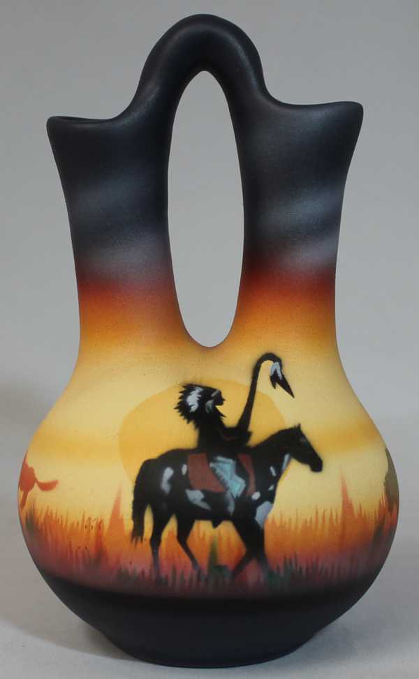 CHM7 Proud Chief 4 1/2 x 7 Wedding Vase