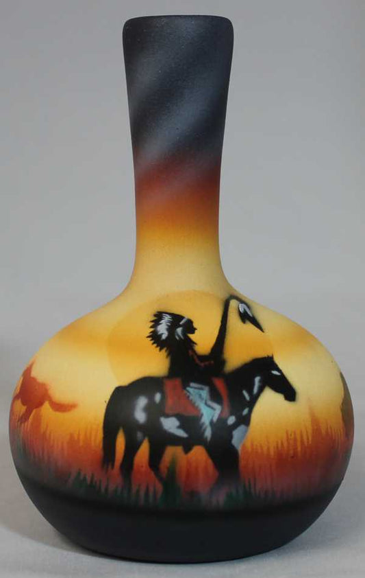 CHS3 Proud Chief 3 1/2 x 5 1/2 Ball Vase