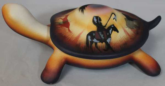CHST Proud Chief 6 1/2 Turtle Box