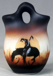 ETB7 End of the Trail  3 x 4 Wedding Vase