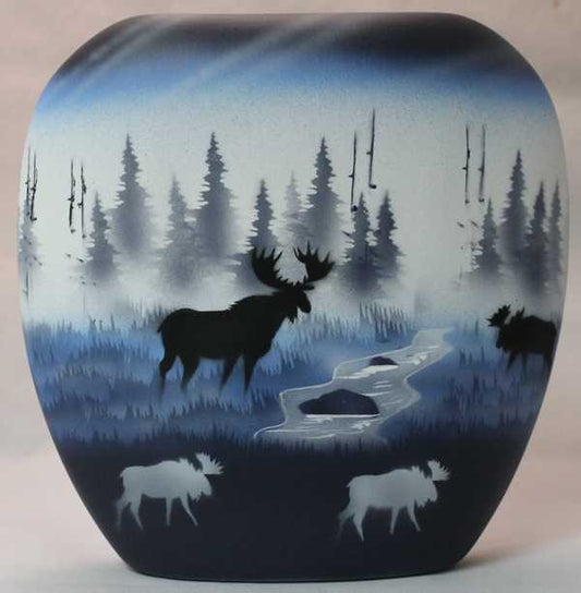 MME3 Mountain Magic 8 1/2 x 8 1/2 Pillow Vase