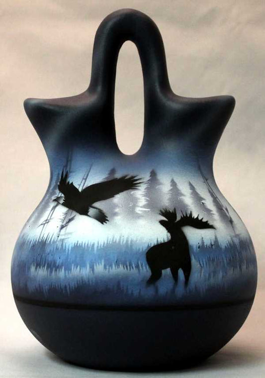 MML7 Mountain Magic 5 1/2 x 8 Wedding Vase