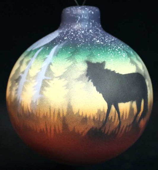 WSOR Woodland Shadows - Wolf Ornament