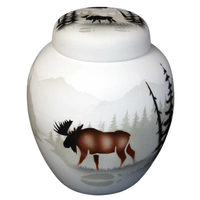 Moose Themed Pottery