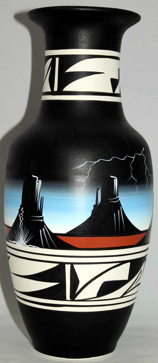20080 Desert Storm 6 x 14 Totem Vase
