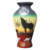 Wolf Themed Pottery