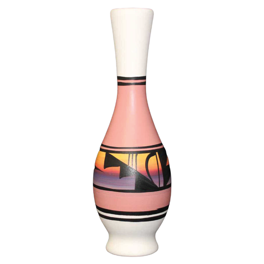 10050 Indian Rainbow  3 x 8 Inch Bud Vase