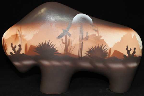 46157 Brown Sonora Desert  12" Big Buffalo
